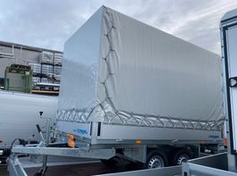 Hochlader WM Meyer HLN 2031 Blachenanhänger Planenanhänger