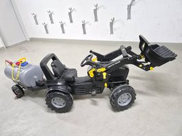 Kindertraktor mit Anhänger Rolly Tanker