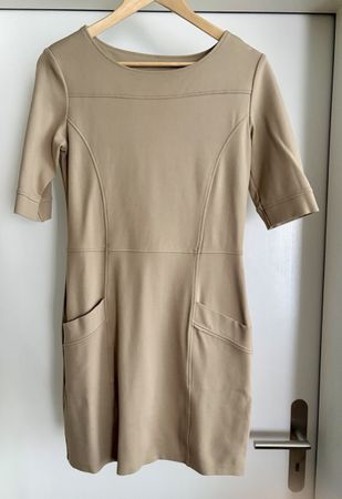 Beige Dress with Pockets like new