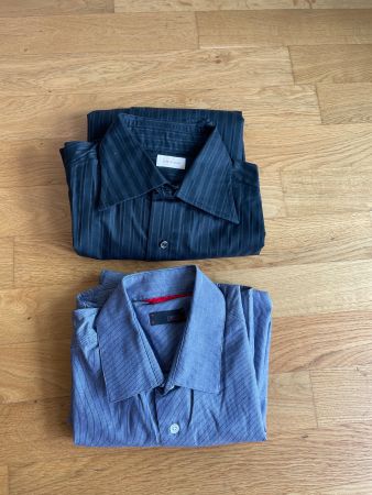 Two cotton shirts size 15/38