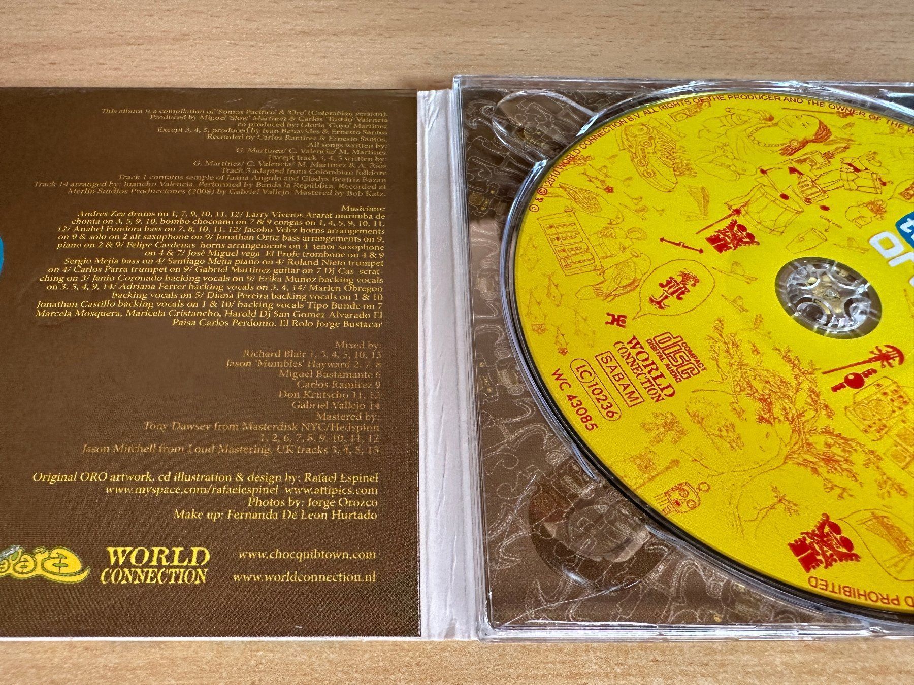 CDs: ChocQuibTown – Oro – D'occasion à Rikon im Tösstal par Alpenmutz 2