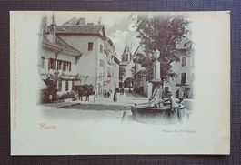 AK Mondschein NYON belebt um 1900