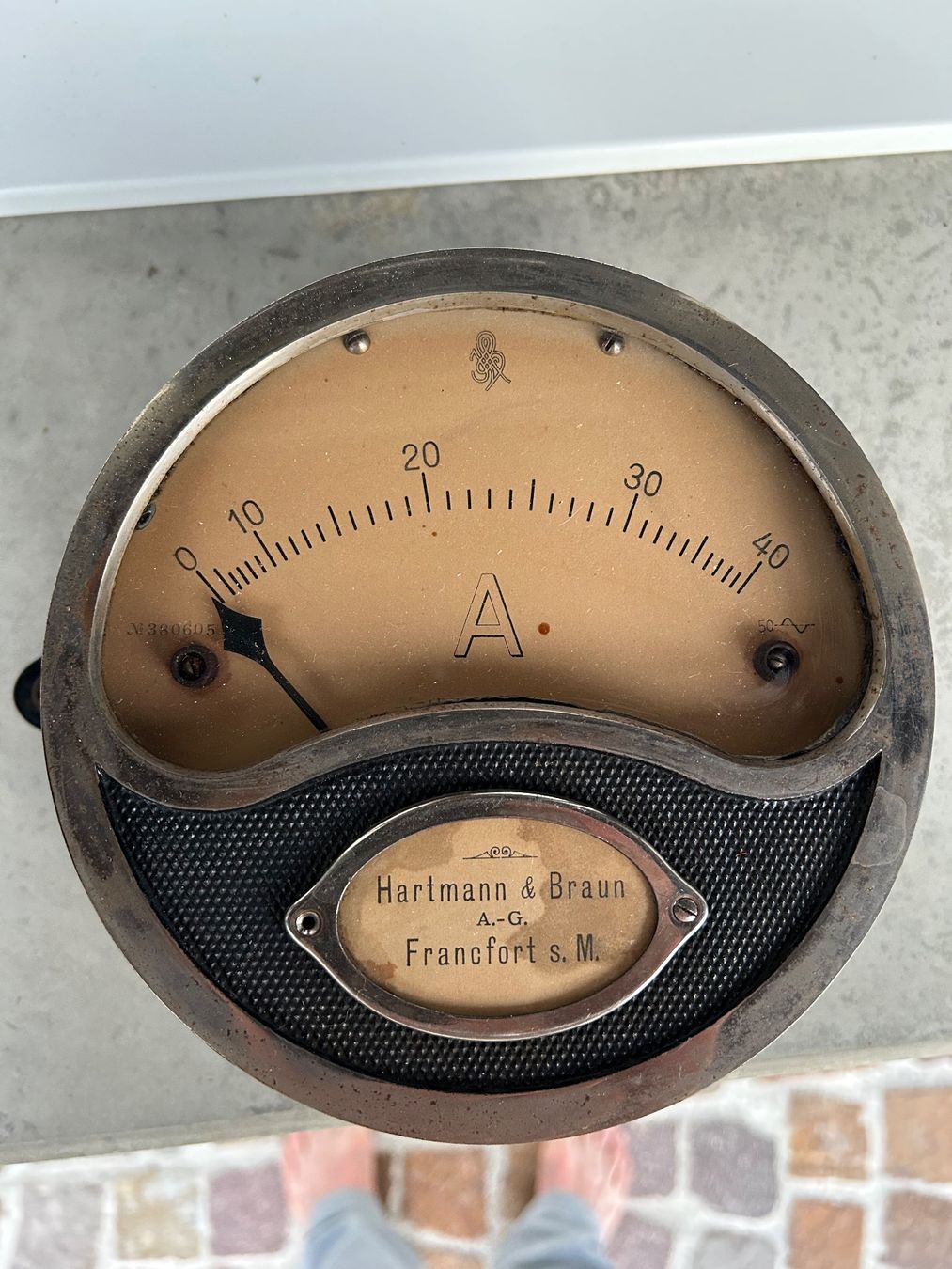 Mesurer: Altes Messinstrument Ampere – D'occasion à Bichelsee par dan_n5t5 1