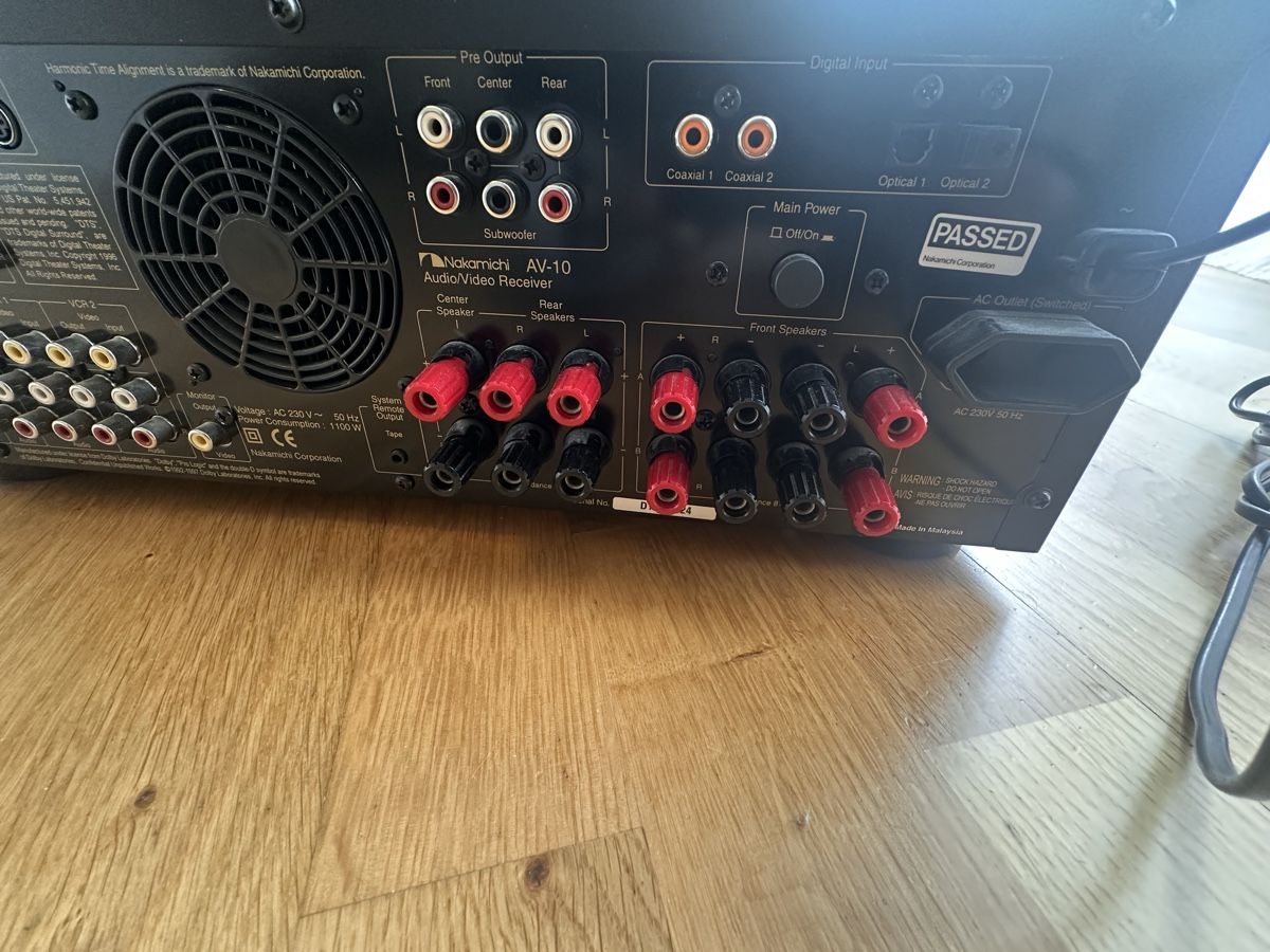 Nakamichi Ricevitori: Nakamichi AV-10 High End Audio Video Receiver – Usato da Zürich venduto da Miko49 2