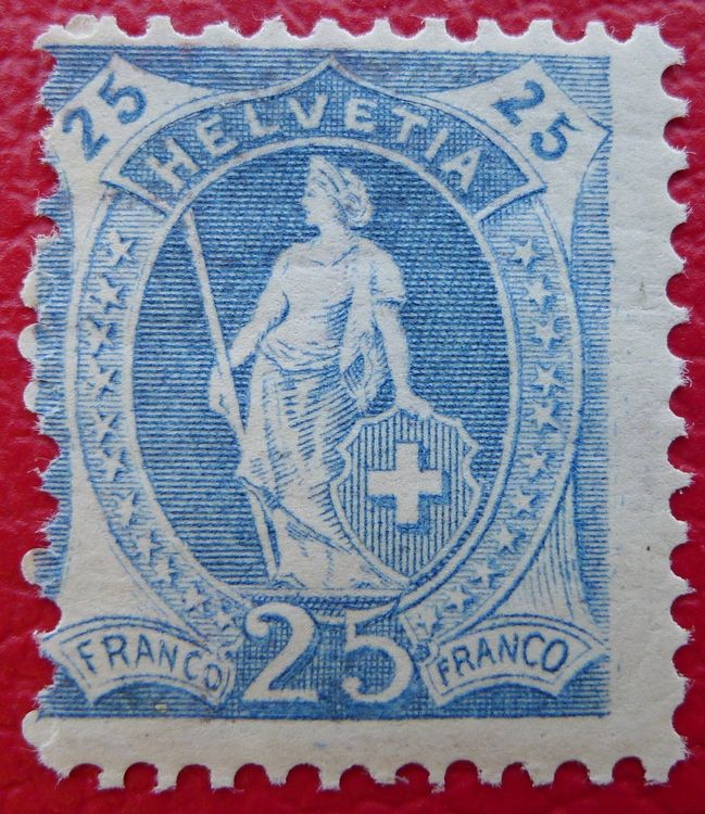 Prophila Briefmarke: Dt. Post China 1906, Germania Mit WZ, Friedensdruck, Postfrisch MNH