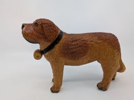Holzfigur Bernhardiner evtl. Brienzern Schnitzerei ?