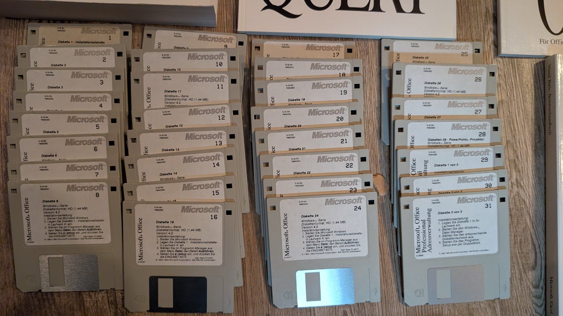 Microsoft Software: Microsoft Office 4.20 (1994) Standard/Update – Gebraucht aus Bad Ragaz von MR_BR 3