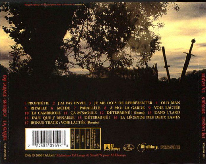 CDs: FAF Larage Shurik'n - La Garde CD Original 2000 – Gebraucht aus etoy von Vinyle-is-back.com 1