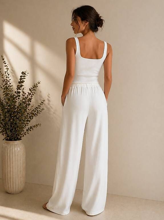Pantalons: Pantaloni bianchi Terranova – D'occasion à Lugano par mic_zcm7 3