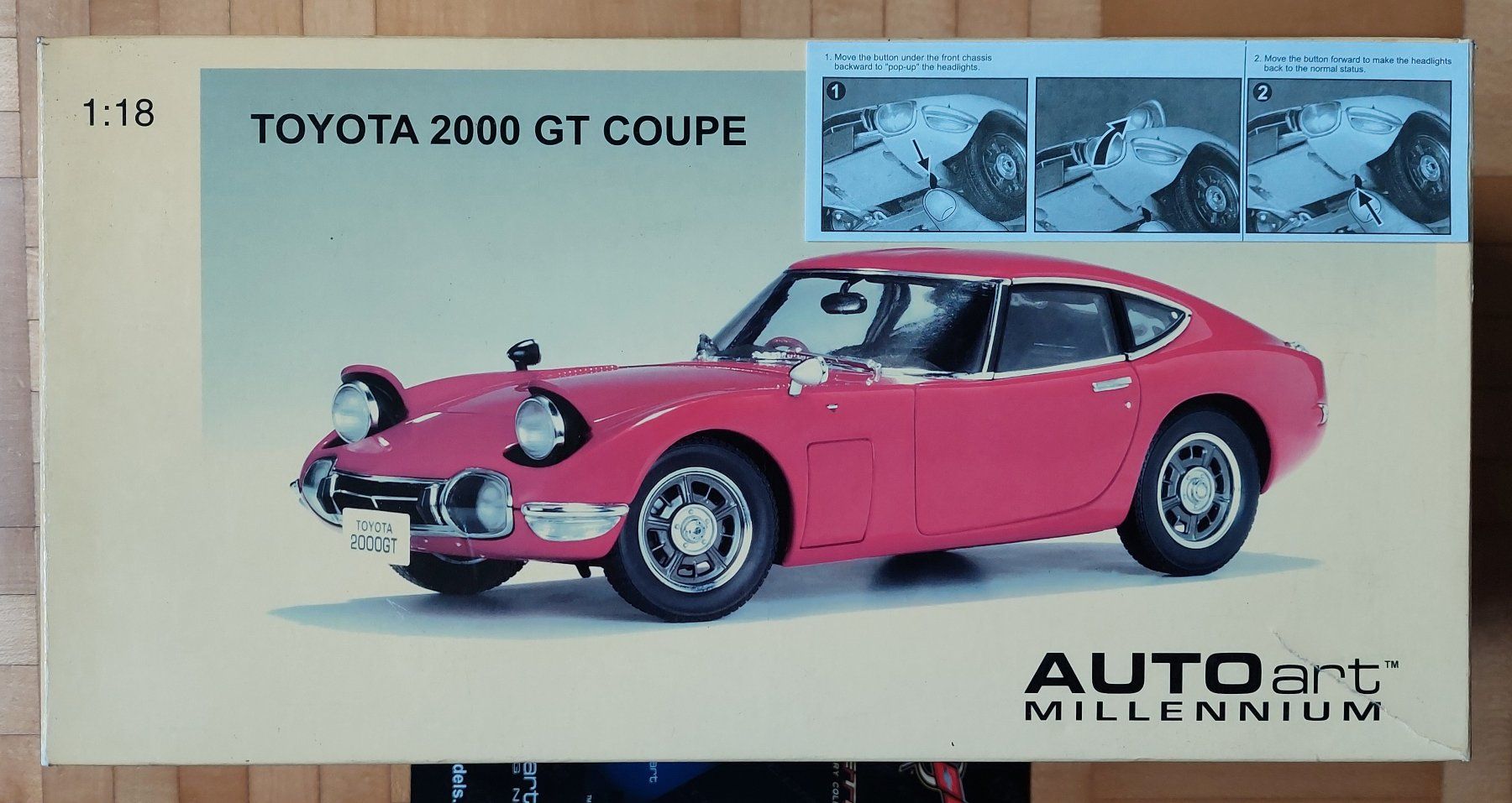 Toyota Modellini d'auto: AUTOart Millenium 79547 Toyota 2000GT 1/18 – Nuovo (secondo la descrizione) da Heimberg venduto da afanki1 2
