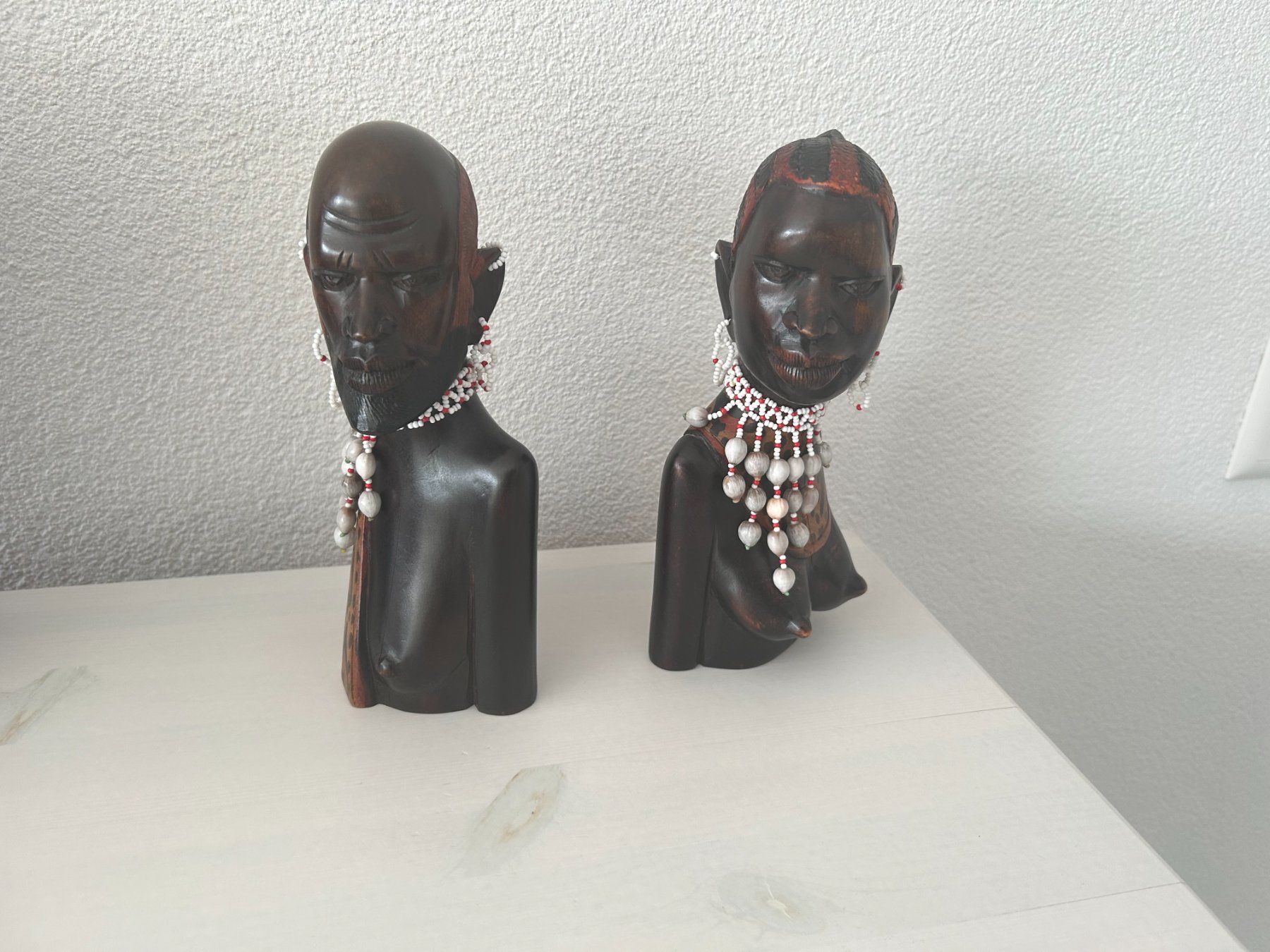 Statuette: Afrikanische Figuren,  Paar – Usato da Wängi venduto da Argon180 1