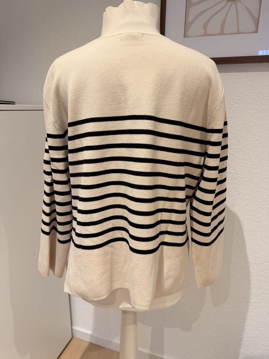 H&M Maglioni & Felpe: H&M Pullover Gr. S gestreift beige schwarz – Usato da Itingen venduto da Granini_93 1