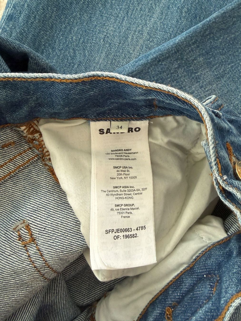 Sandro Jeans: Sandro Bootcut Jeans mit Kette, Grössel 34 – Nuovo (secondo la descrizione) da Luzern venduto da prelovedfashion_99 5