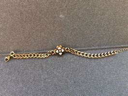 Grössen verstellbares  Armband 4blättriges Kleeblatt