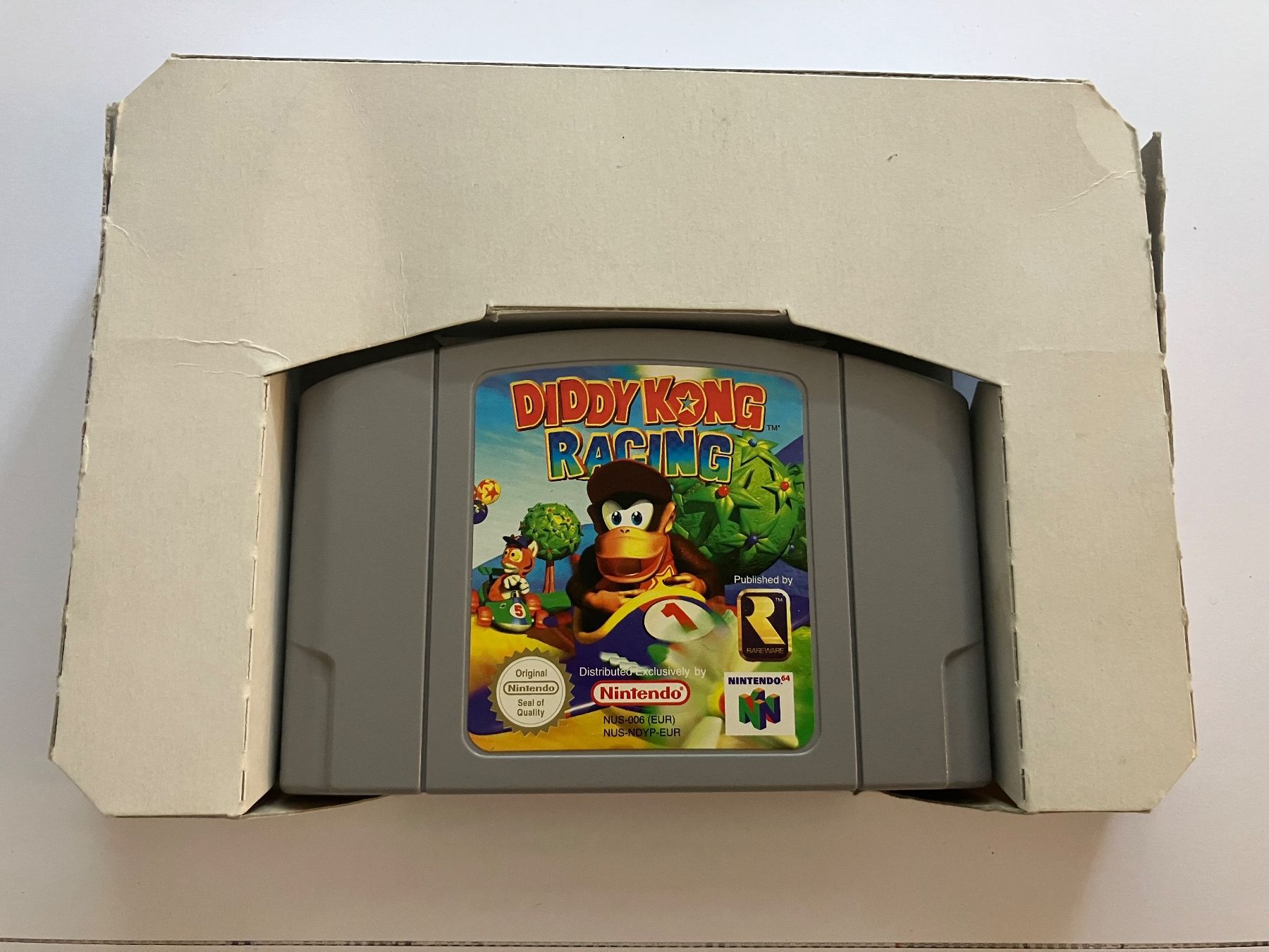 Nintendo Giochi: Diddy Kong Racing Nintendo 64 PAL Version Box – Usato da Balterswil venduto da Erbsli77 2