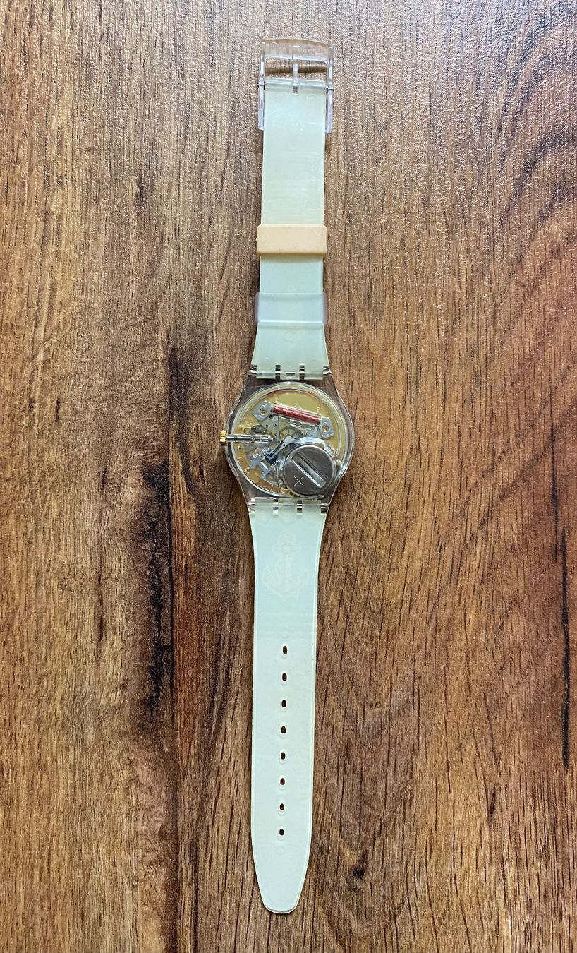 Swatch Orologi: Design Swatch Blue Anchorage Uhr – Usato da Olten venduto da sportwelt 2