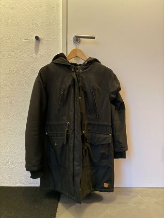 Winterjacke/-mantel schwarz Grösse M