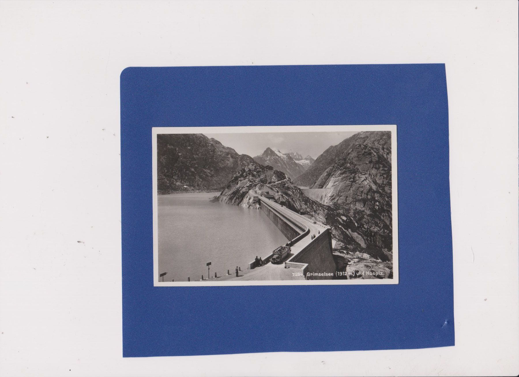 Cartoline postali: AK Grimselsee Postauto ? Autocar ? Saurer ? – Usato da Bex venduto da Canouille