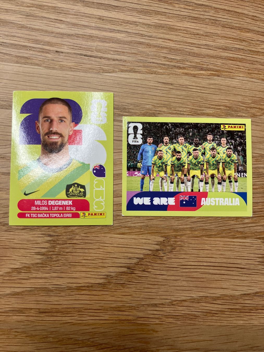Panini Carte collezionabili: Panini AUS 10 und 13 Australien – Nuovo (secondo la descrizione) da Möriken AG venduto da nagross