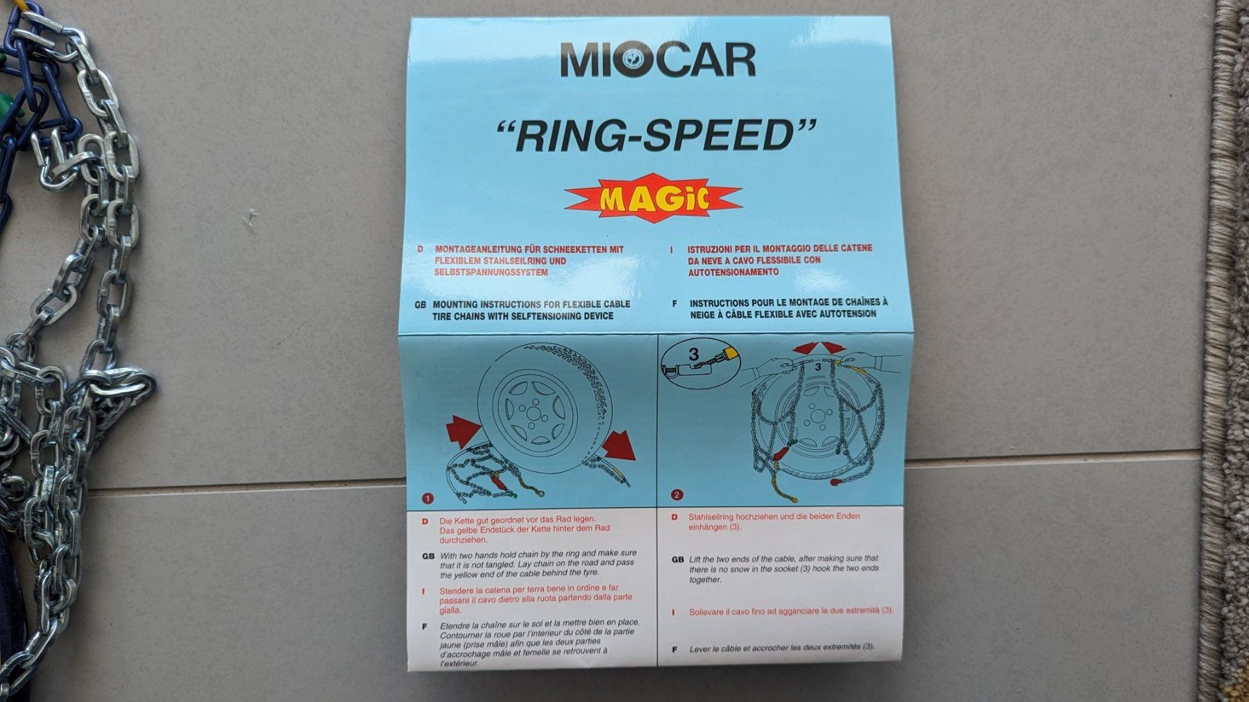 Schneeketten: Schneeketten Ring Speed Magic 6210 461 – Gebraucht aus Adligenswil von Enigma 2