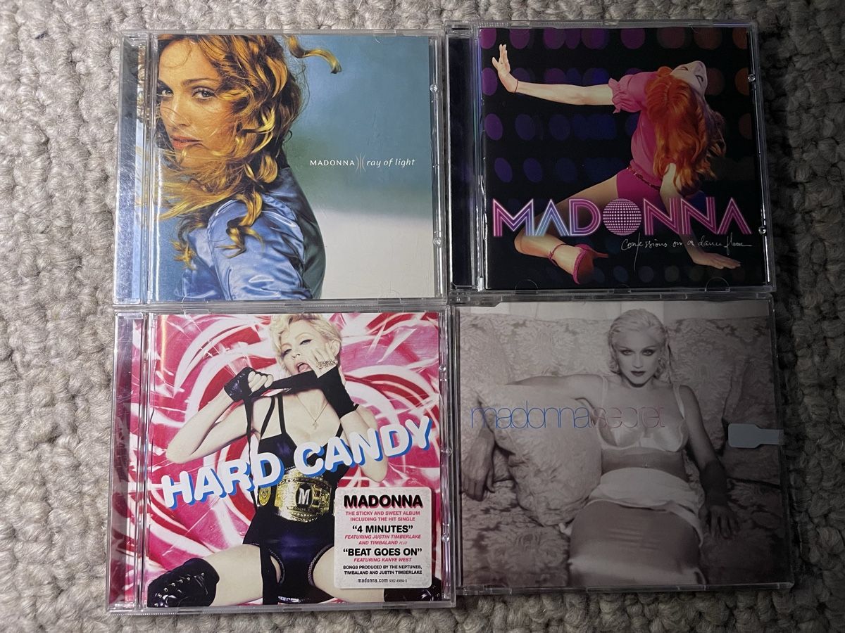 CDs: 4x Madonna  – Gebraucht aus Reinach AG von trigger7811