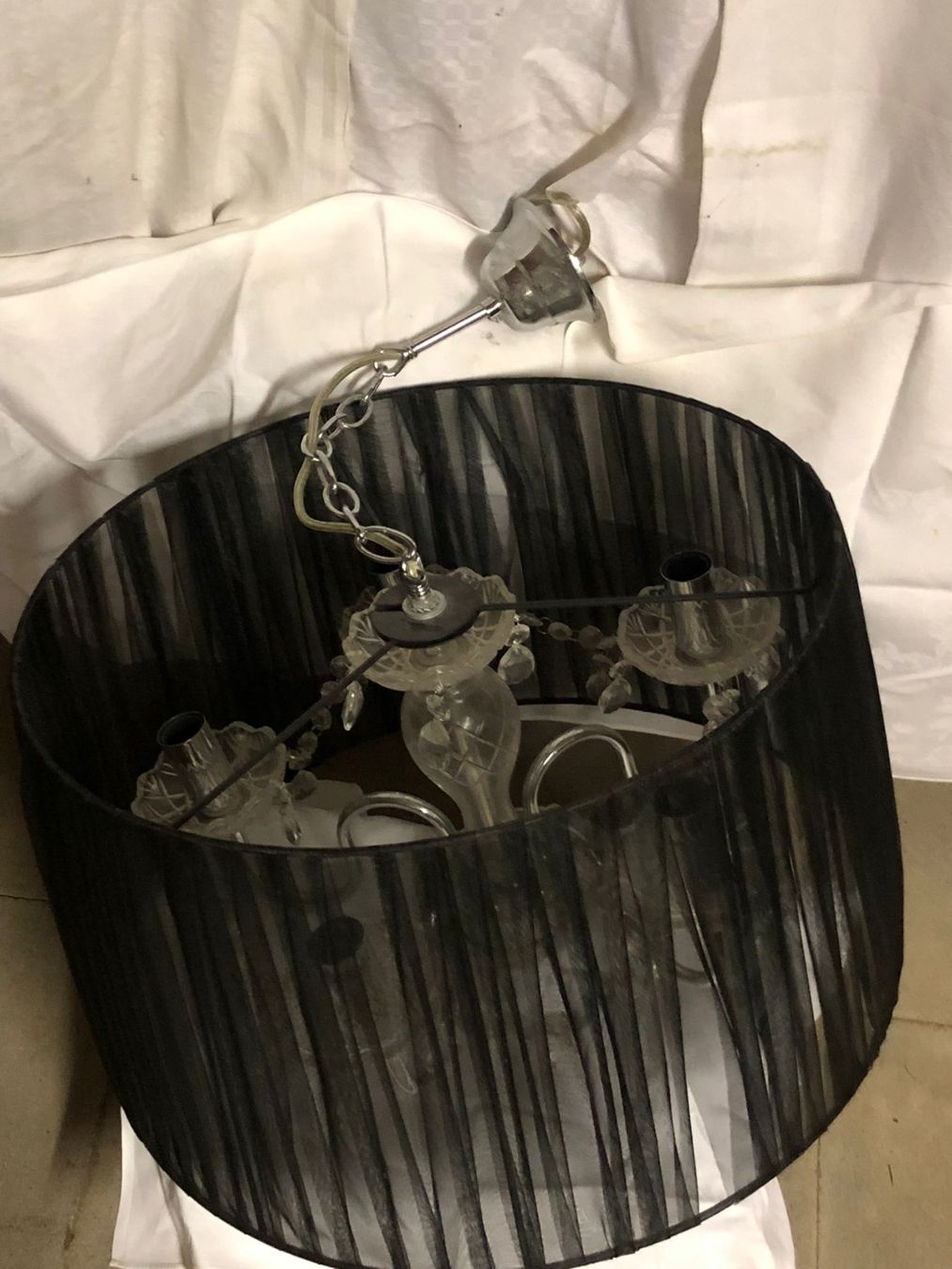 Lampadari & plafoniere: Spezieller Glas-Kronleuchter – Usato da Röschenz venduto da Tashroal 2