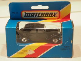 Citroen Traction Avant schwarz - Matchbox