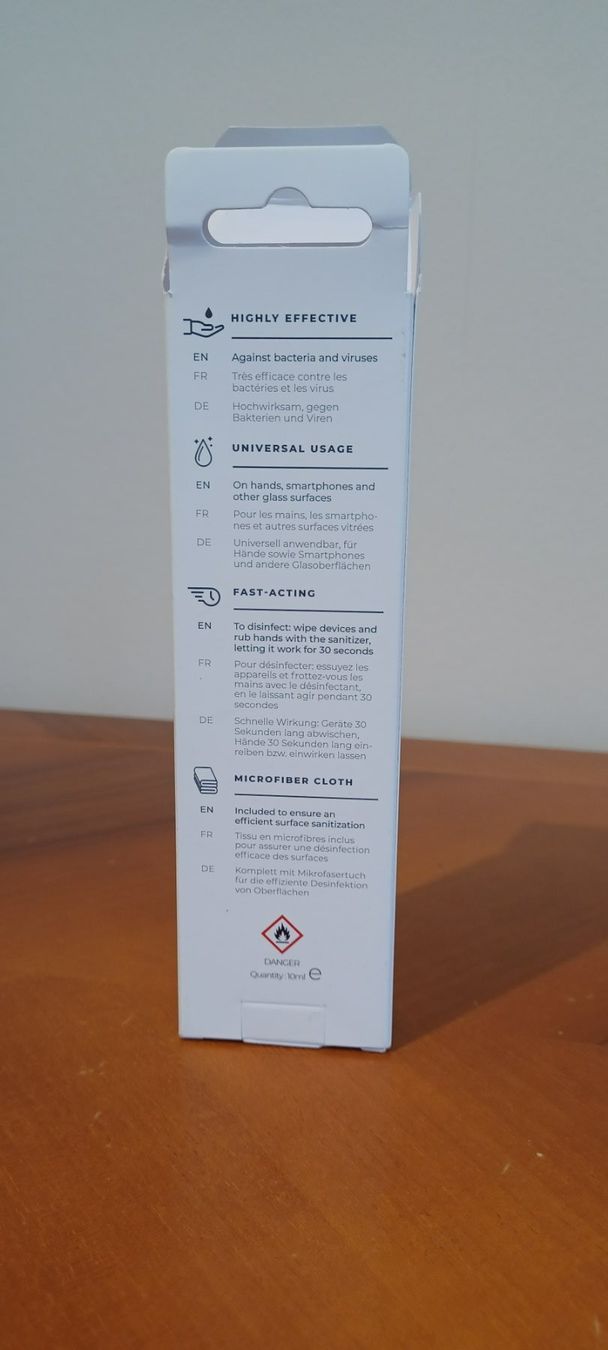 Pulizia & Igiene: XQISIT Ethanol Device Sanitizer – Nuovo e nell'imballaggio originale da Männedorf venduto da ste_9lfs 1