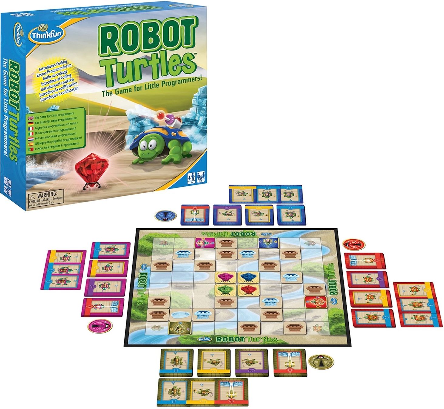 Giochi: Thinkfun - Robot Turtles / Lernspiel ab 4 Jahren – Nuovo e nell'imballaggio originale da Oensingen venduto da Liquidations-Shop