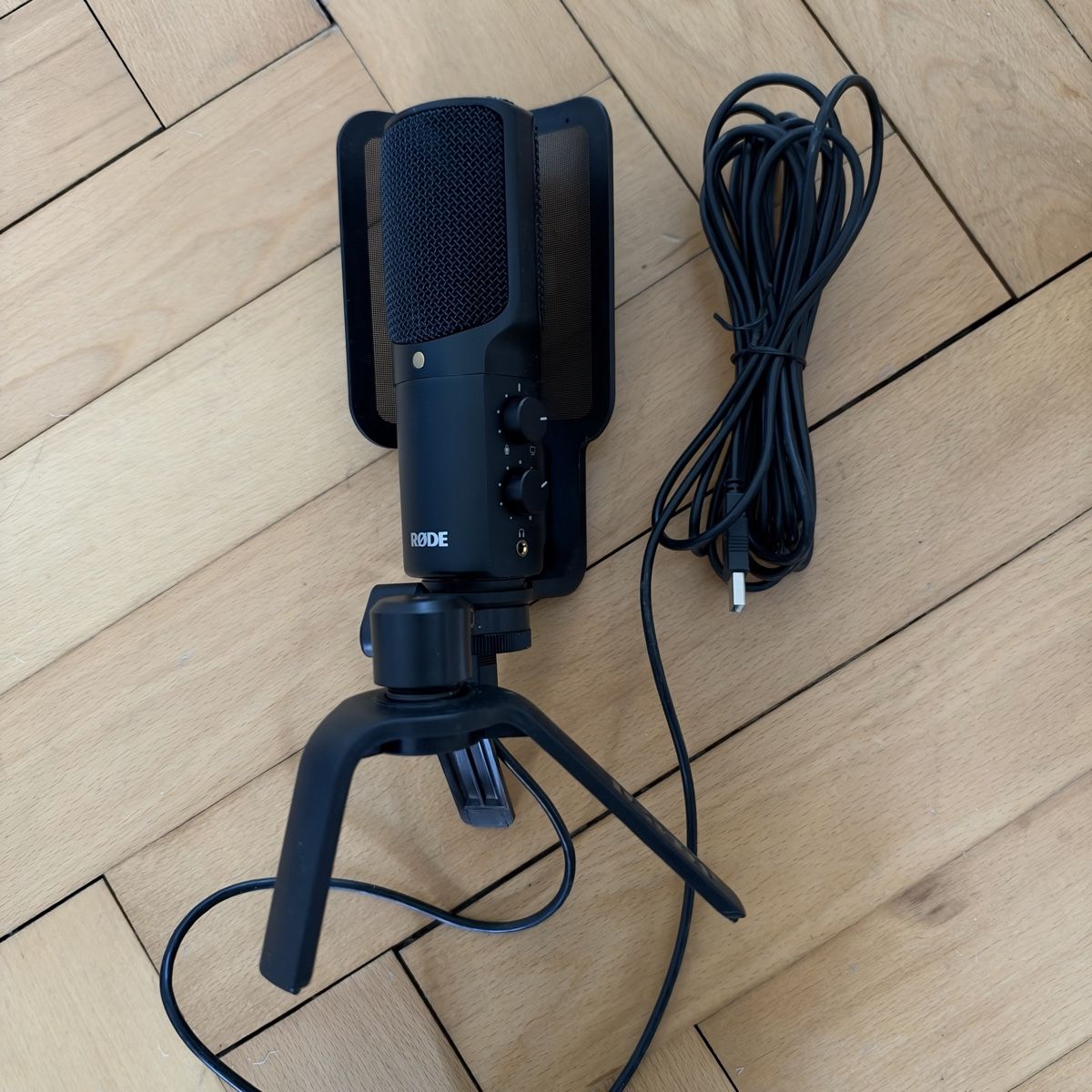 Røde Microfoni: Rode NT-USB Kondensatormikrofon, gebraucht – Usato da Zürich venduto da kayanzum 4