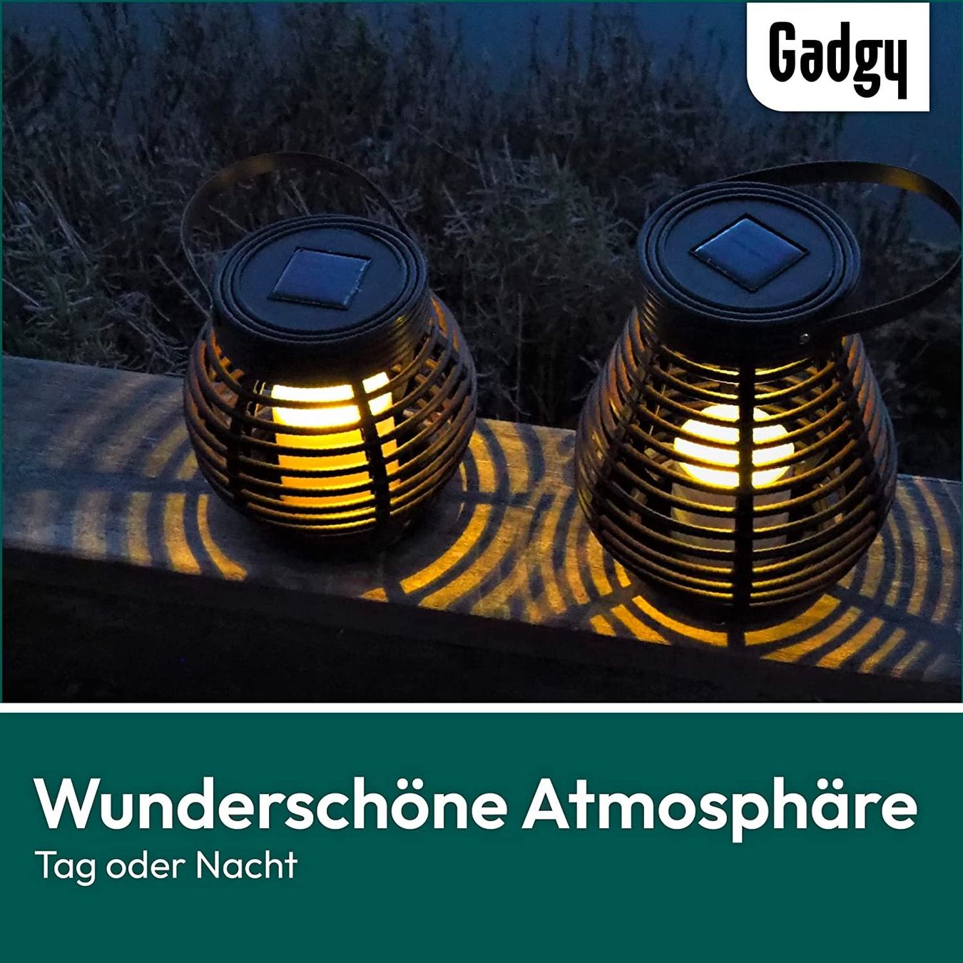 Lampade: Solarlampen - 2er Set – Nuovo e nell'imballaggio originale da Nuglar venduto da SaleRitter 4