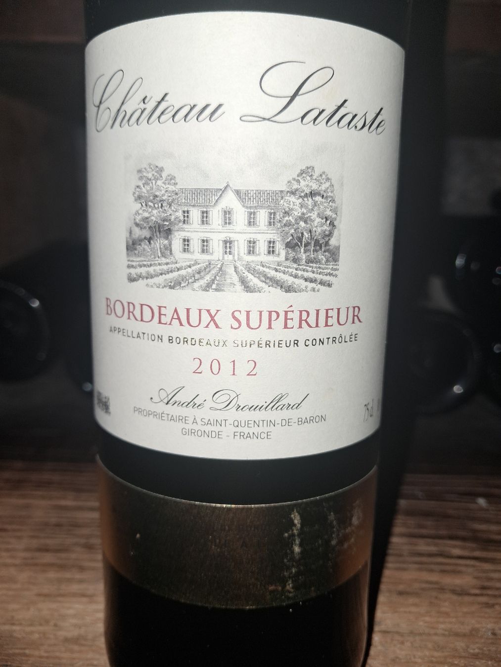 Vino: Château Lataste Bordeaux Supérieur 2012  – Nuovo e nell'imballaggio originale da Le locle venduto da juliensaran 1