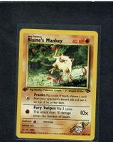 Brock's Mankey - 1st edition Gym Challenge