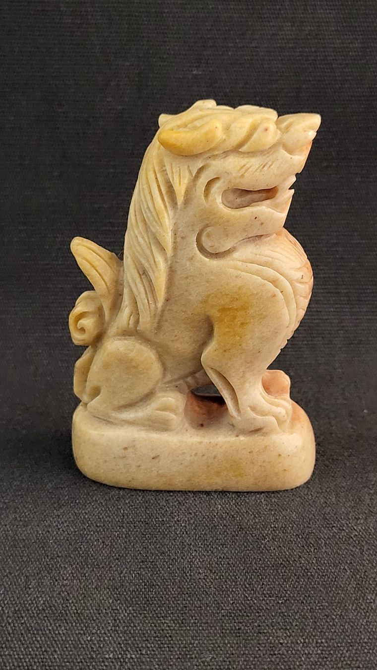 Figuren: Speckstein-Löwe aus TAIPEI – Gebraucht aus Basel von spinne02 5