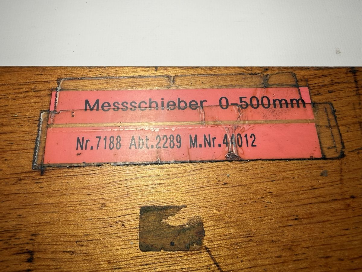 Misurare: Etalon Messschieber 0-500mm Schieblehre – Usato da Boswil venduto da ABLagerBoswil 6