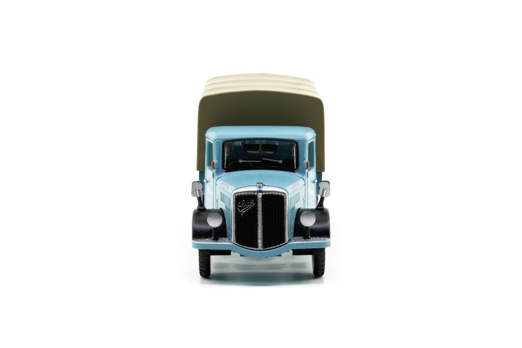 Saurer Modellini d'auto: ACE 2372 Saurer S4C Pritsche Plane Planzer  1:87 – Nuovo e nell'imballaggio originale da Derendingen venduto da Benfis 1