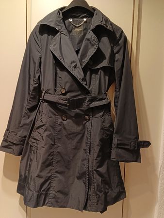 Weekend Max Mara trench-coat, 36/S, imperméable, navy