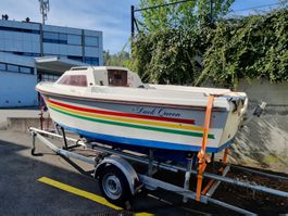 Motorboot, mit MFK 2022 inkl.Trailer Führerschein frei 6PS