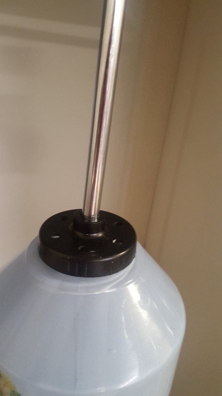 Lampadari & plafoniere: Vintage Decken-Hänge-Lampe .  Pressglas hellblau ,gemustert – Usato da Arlesheim venduto da shopradl 7