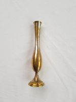 Elegante vintage Messingvase aus den 1980er Jahren