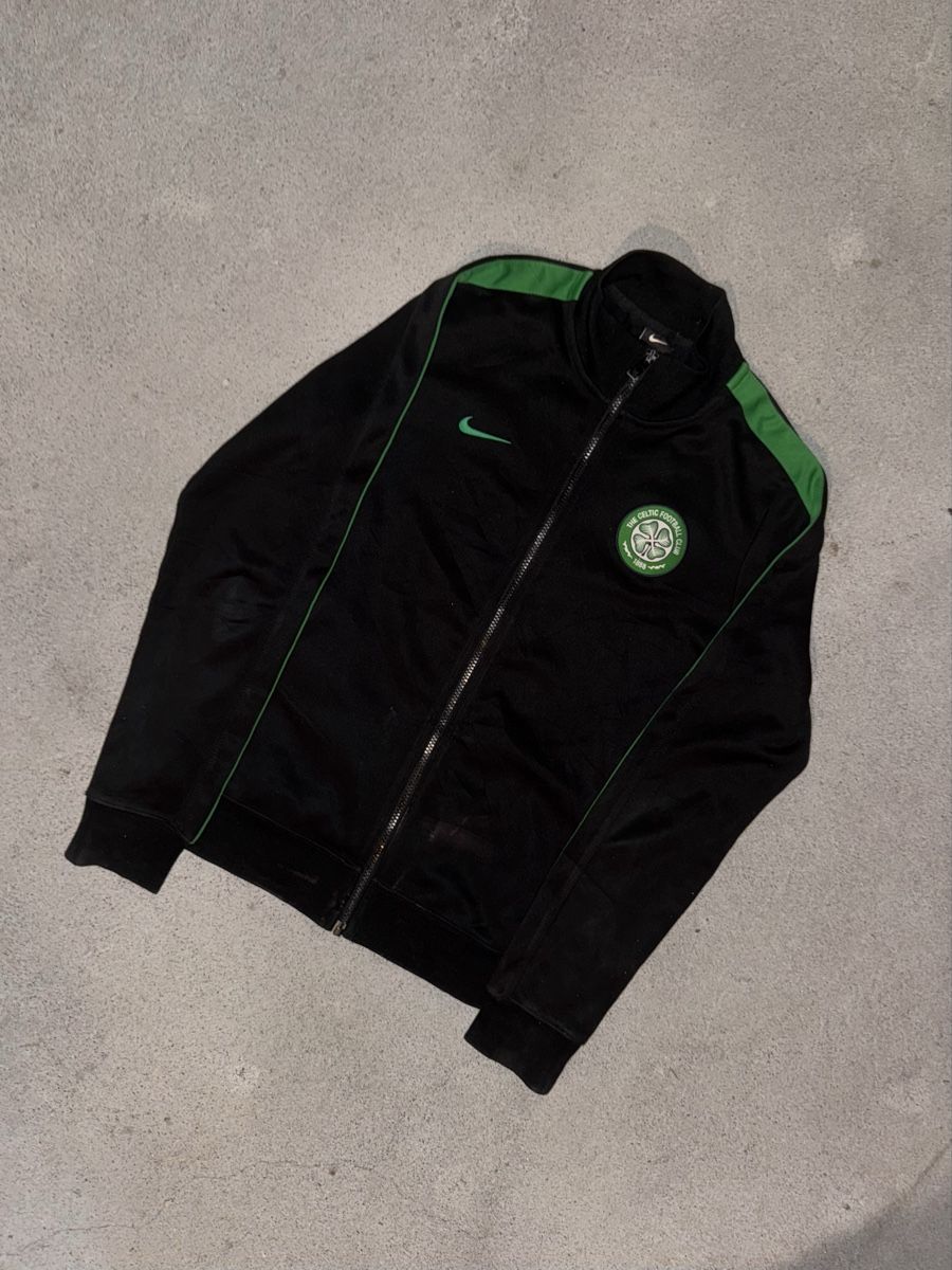 Nike Giacche: vintage celtic trackjacket black/green  – Usato da Oberhofen Thun'see venduto da 61archive 2