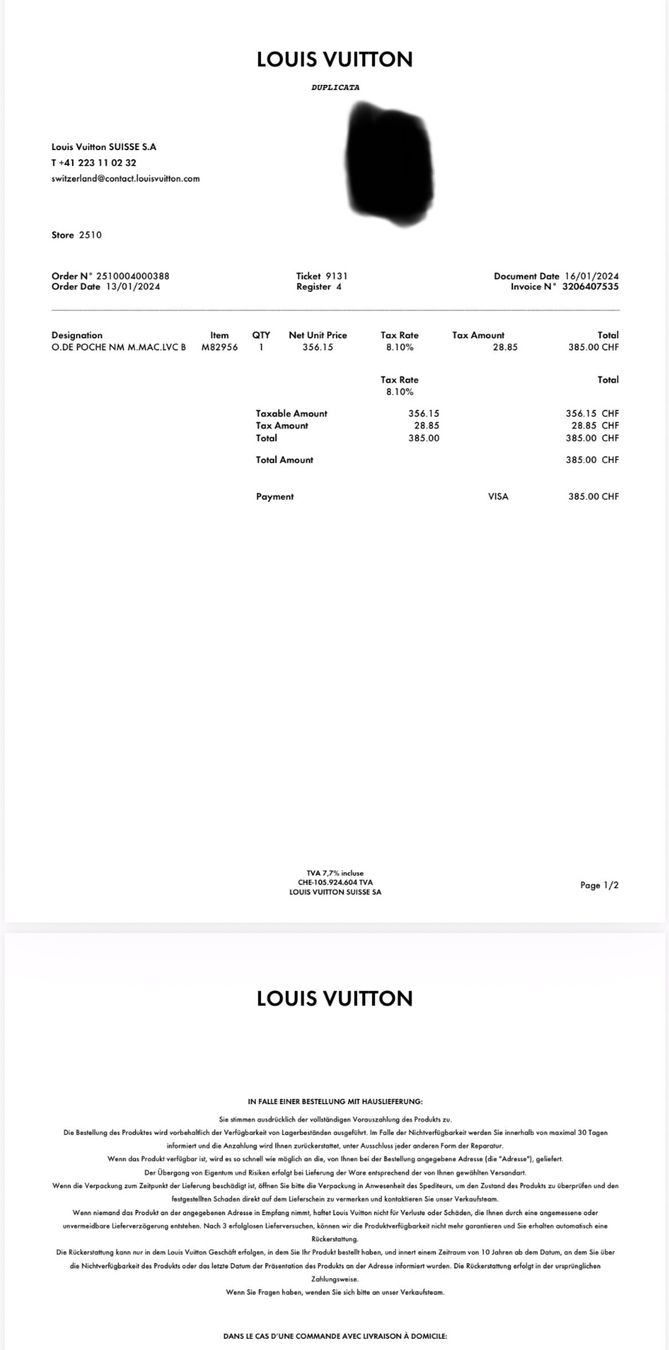 Louis Vuitton Portafogli: Louis Vuitton Pocket Organizer MNG – Usato da St. Gallen venduto da nightrider96 2