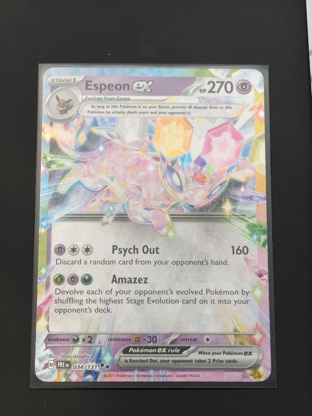 Pokémon Sammelbilder & Trading cards: Espeon EX 034/131 EN – Neu (gemäss Beschreibung) aus Therwil von Cordachu_Trade