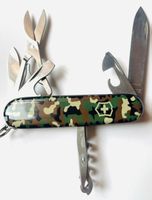 Victorinox-Sackmesser Climber, schwarz-grün, 14 Funktionen