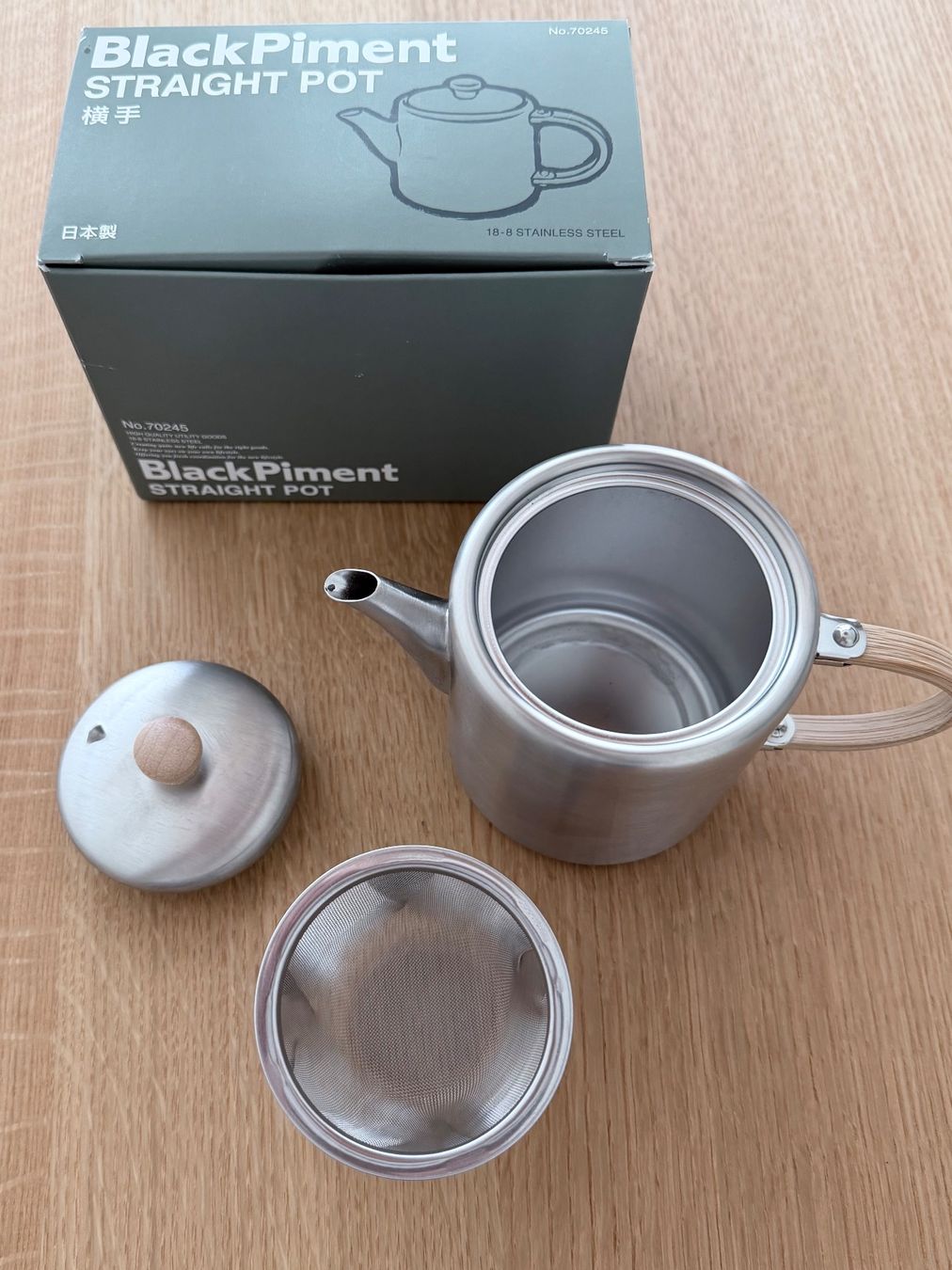 Teiere: Black Piment - Japanese tea pot - Side handle – Nuovo e nell'imballaggio originale da Zürich venduto da derLaufderDinge 4