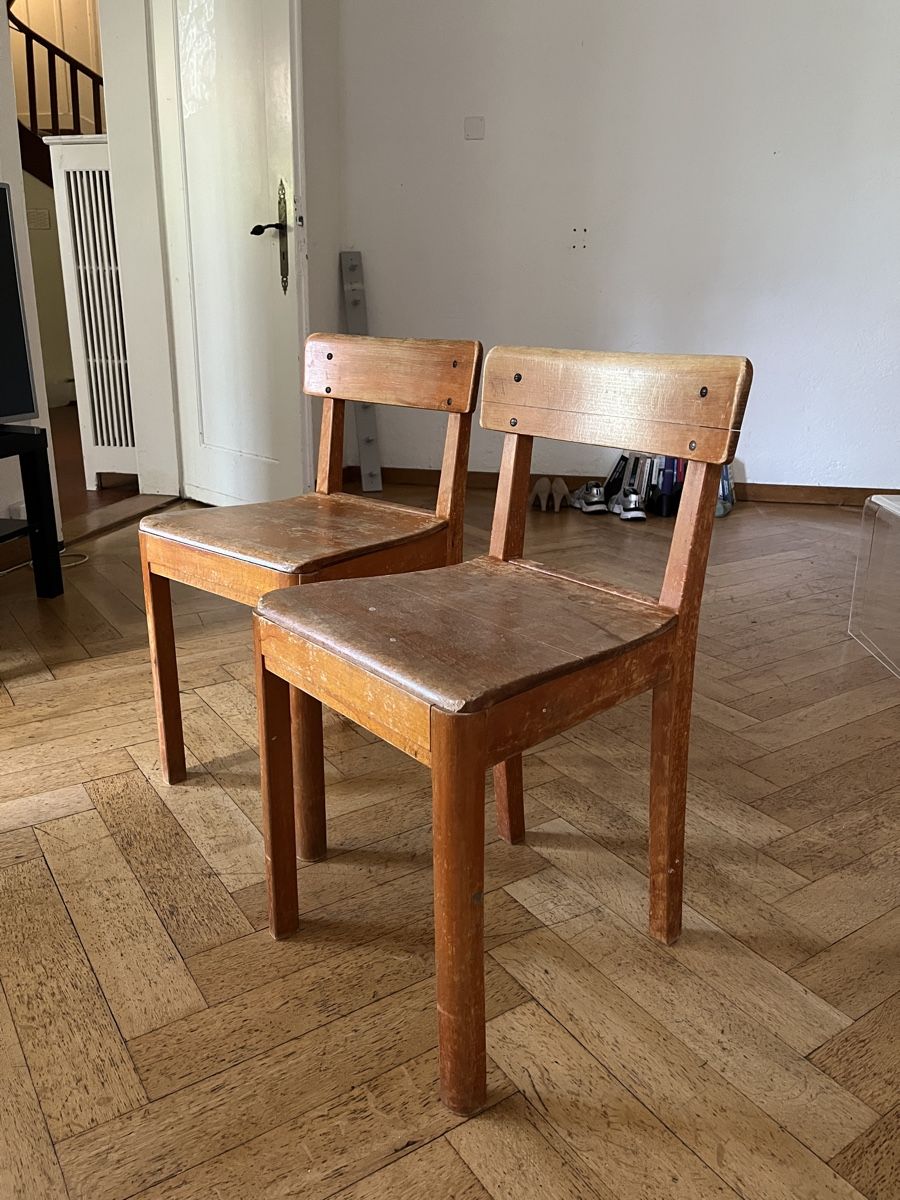 Sedie: (Kinder)stühle, Hocker aus Holz – Usato da Bern venduto da kw4567