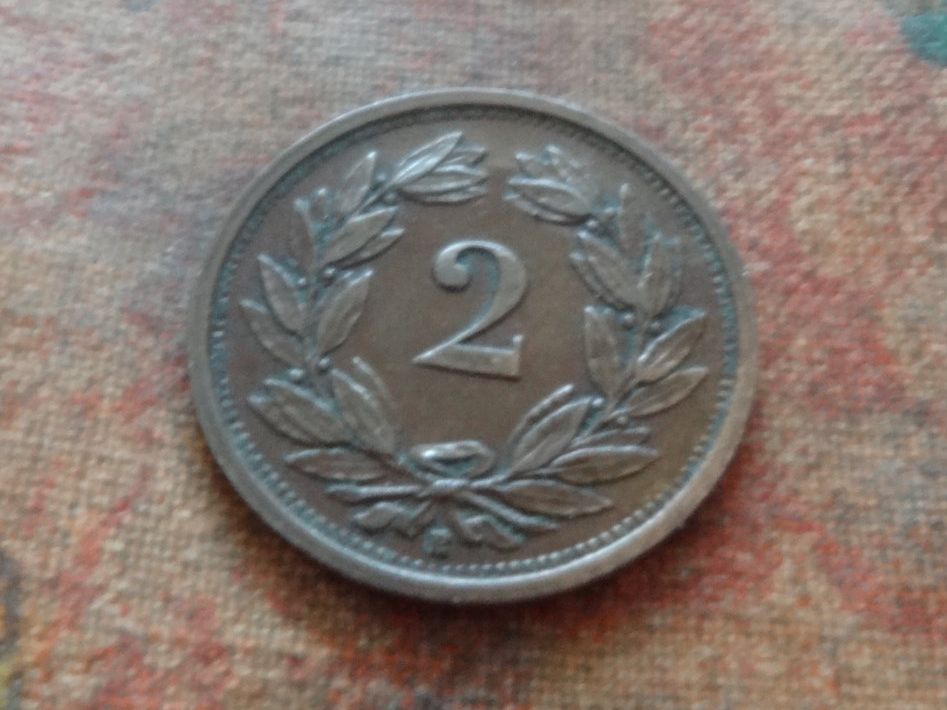 Tutti le monete: 2 Rp. 1920  (B) – Usato da Romanel-sur-Lausanne venduto da Swift13 1