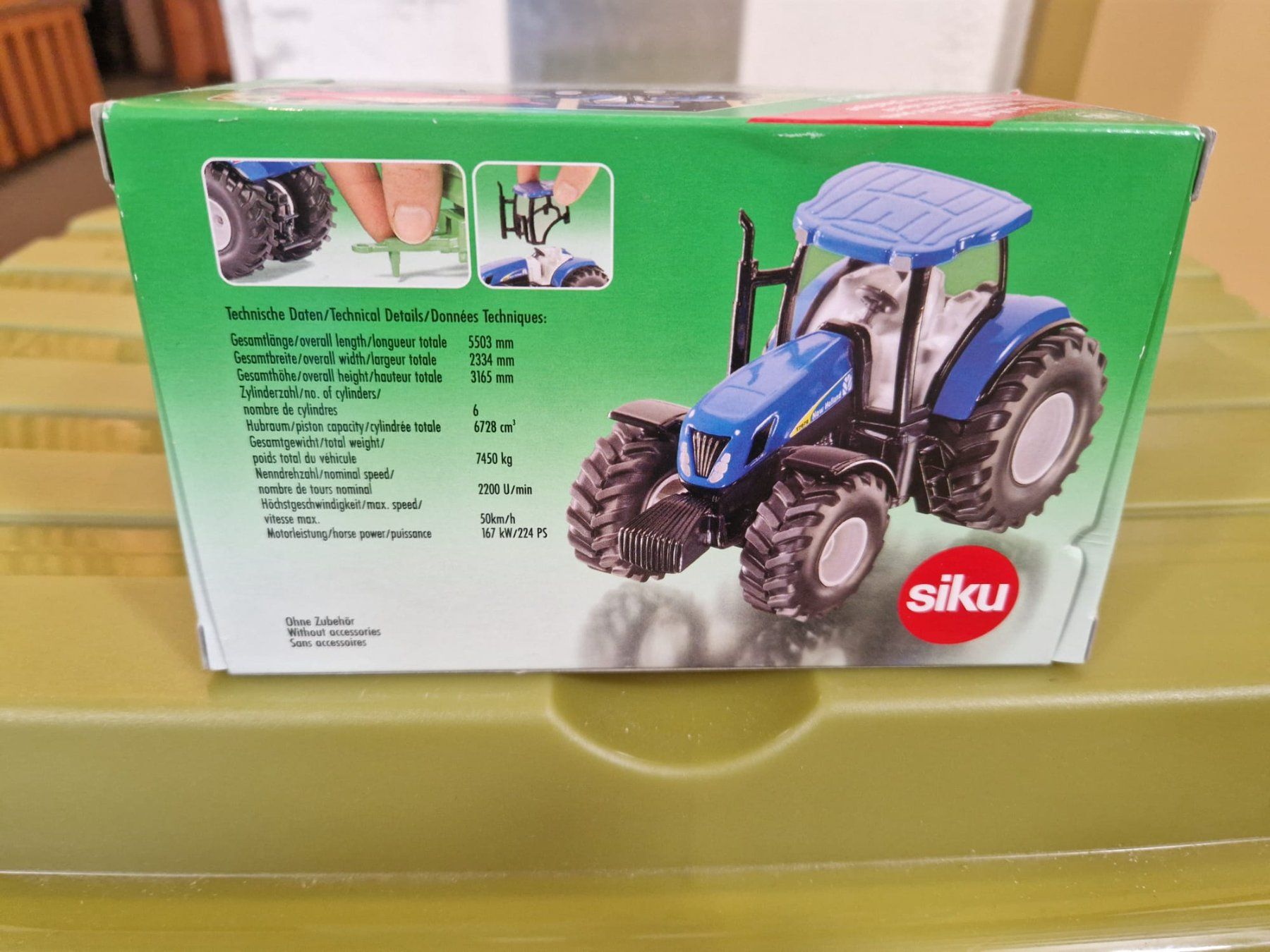 Siku Kits de montage: Modelltraktor New Holland – D'occasion à St. Gallen par wri_m9b2 1