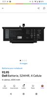 Dell Batterie, 52WHR, 4 Cellule 4 cabines, 6500 mAh