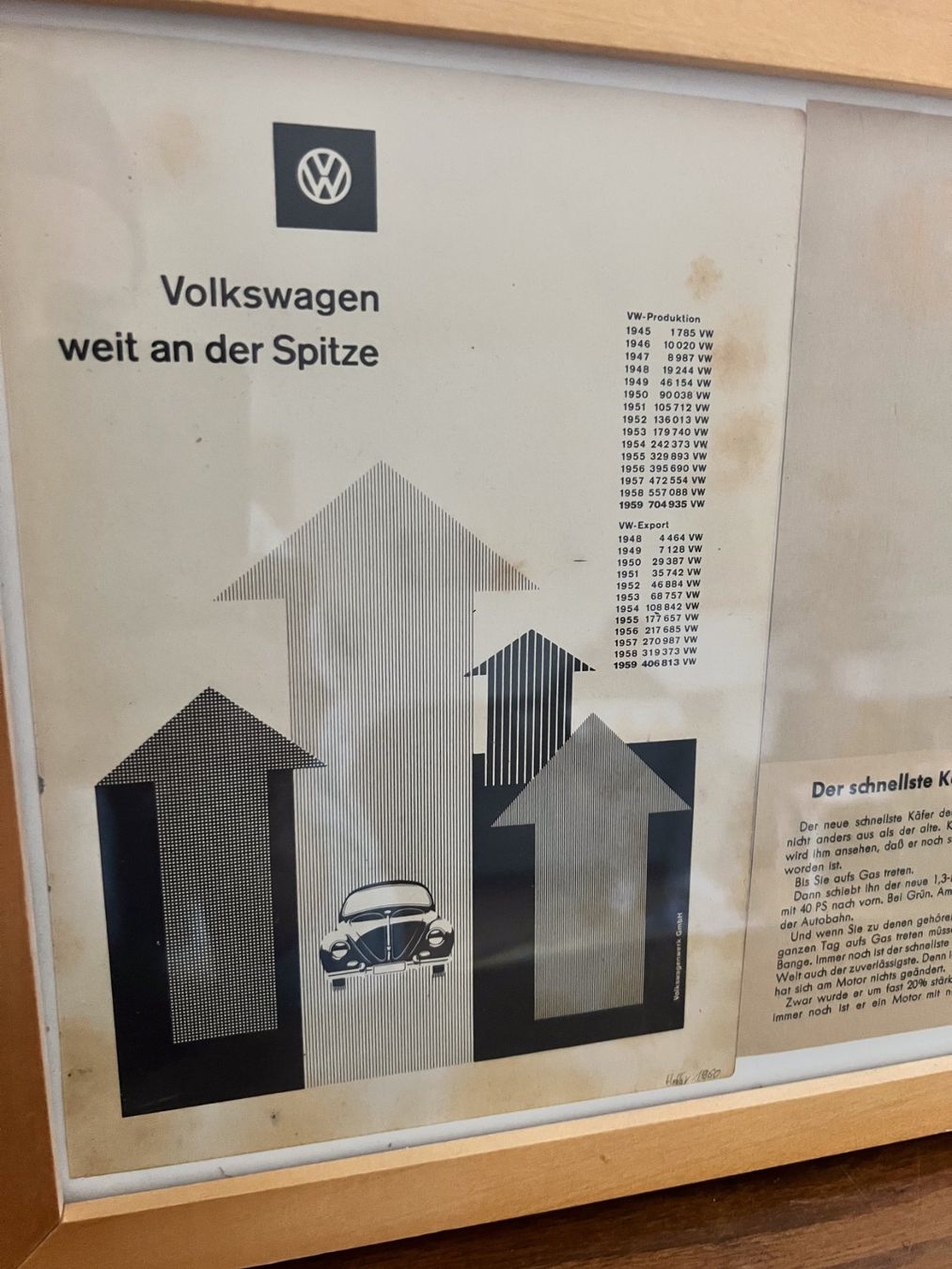 Foto & Immagini: Volkswagen VW Käfer - Seltene Originale Werbeanzeigen! – Usato da Neuhausen venduto da rraayy 1